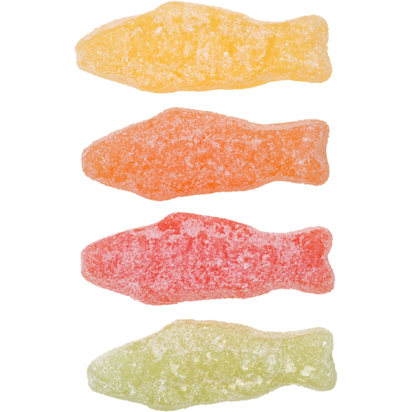 Malaco Pastellfisk, sur, 3,25kg